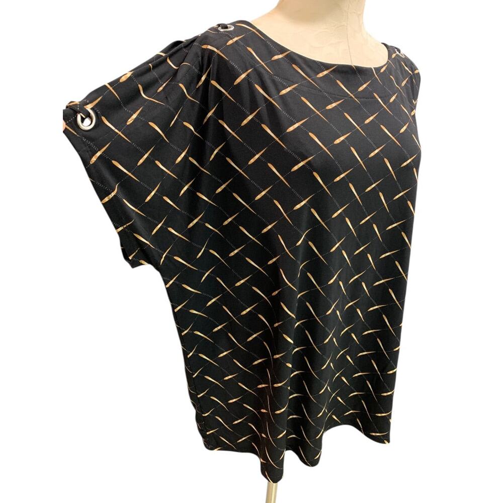 2x Notations Womens Pullover Shirt Split Sleeve R… - image 6